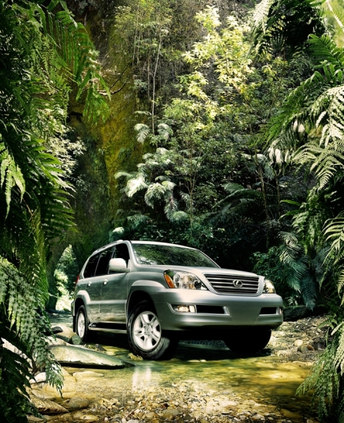 Photograph Simon Stock Lexus In Jungle on One Eyeland
